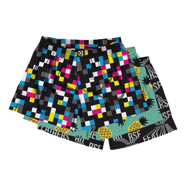 Horsefeathers 3PACK Men's Boxer Shorts Horsefeathers Manny Bundle 4