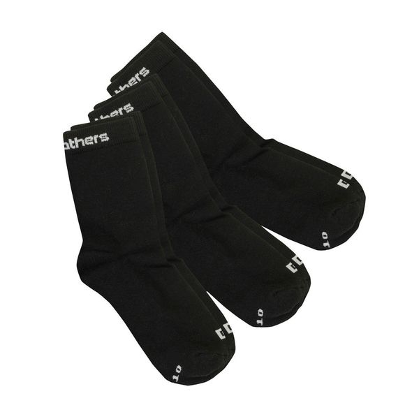 Horsefeathers 3PACK socks Horsefeathers black