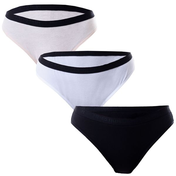 Pietro Filipi 3PACK women's panties Pietro Filipi multicolored