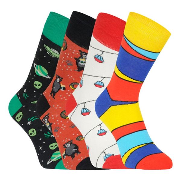 Bellinda 4PACK socks crazy Bellinda multicolor (BE481044-006)