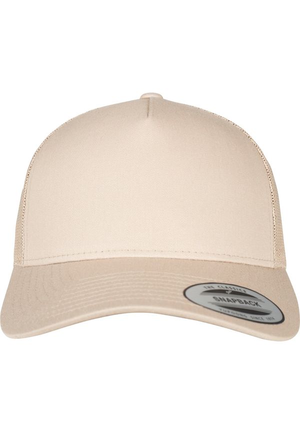 Flexfit 5-Panel Retro Khaki Trucker Beanie