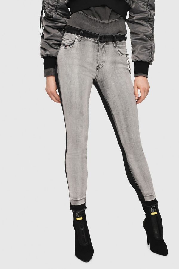 Diesel 9011 DIESEL S.P.A.,BREGANZE Jeans - Diesel BABHILAMT L.32 TROUSERS gray-black