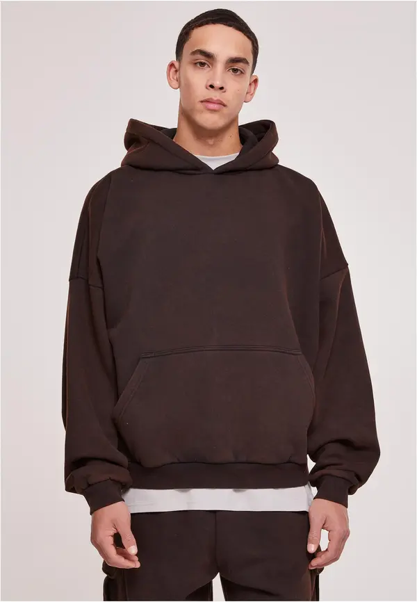 Urban Classics Acid Washed Hoody Black