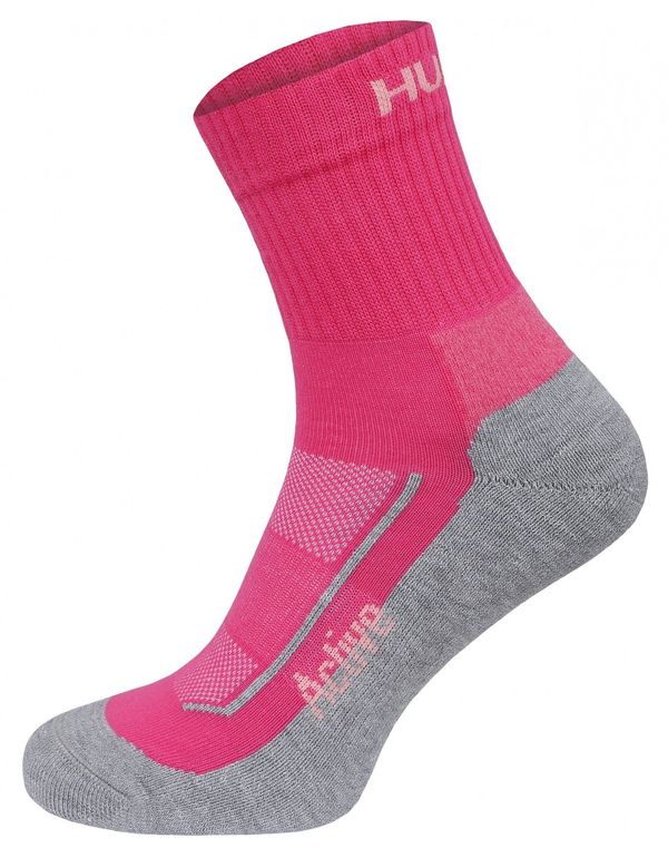 HUSKY Active pink socks