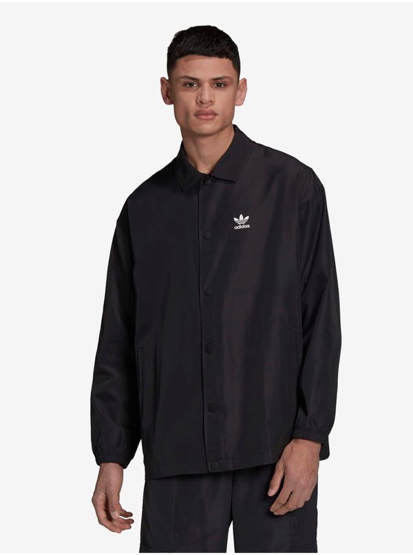 Adidas adidas Originals Coach Jacket Black Mens Shirt Jacket - Men