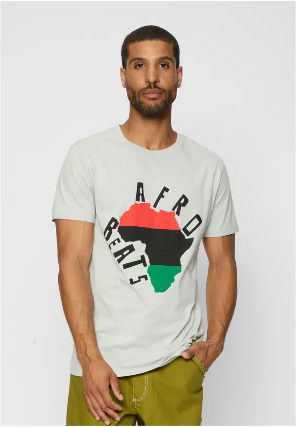 Mister Tee Afro Beats Tee Light Asphalt