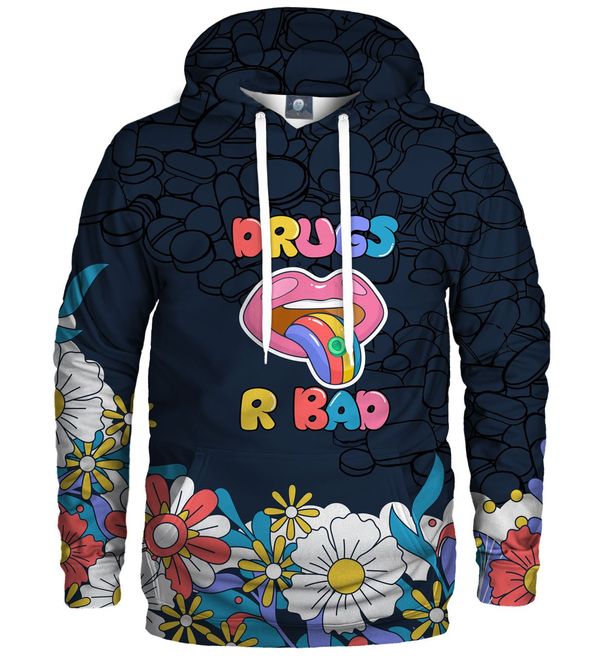 Aloha From Deer Aloha From Deer Unisex's Drugs R Bad Hoodie H-K AFD1030
