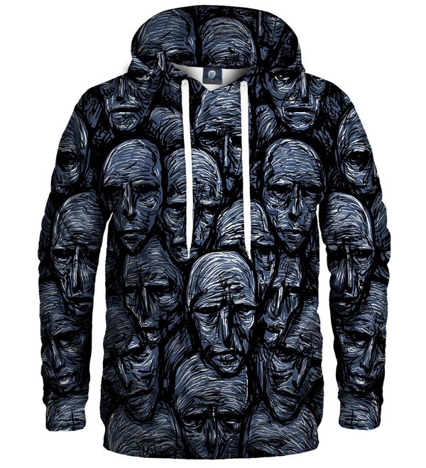 Aloha From Deer Aloha From Deer Unisex's Grim Faces Hoodie H-K AFD898