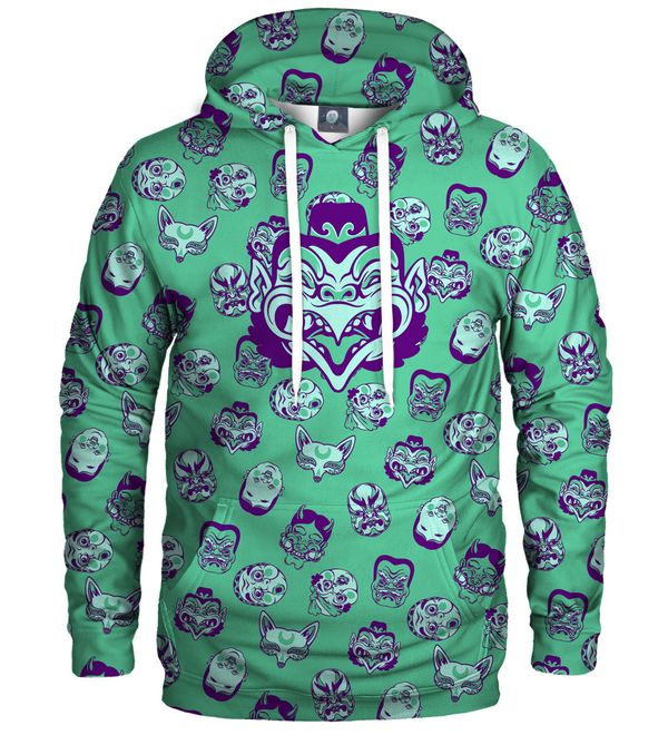 Aloha From Deer Aloha From Deer Unisex's Kabuki Mask Hoodie H-K AFD926