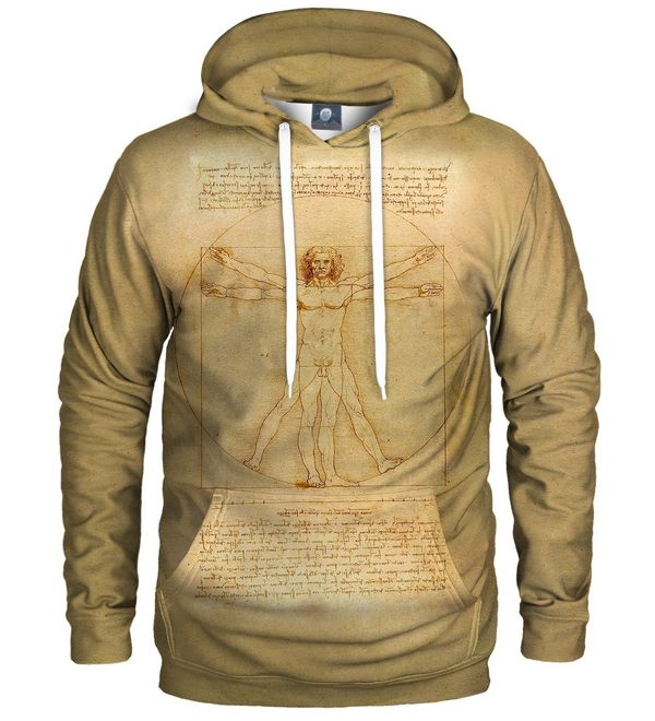 Aloha From Deer Aloha From Deer Unisex's Vitruvian Man Hoodie H-K AFD497