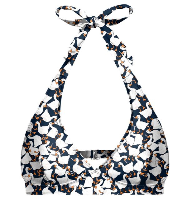 Aloha From Deer Aloha From Deer Woman's Multiple Stabs Halter Neck Bikini Top BTH AFD891