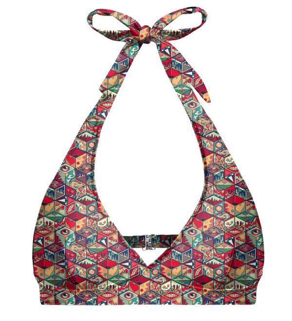 Aloha From Deer Aloha From Deer Woman's Pandora's Box Halter Neck Bikini Top BTH AFD347