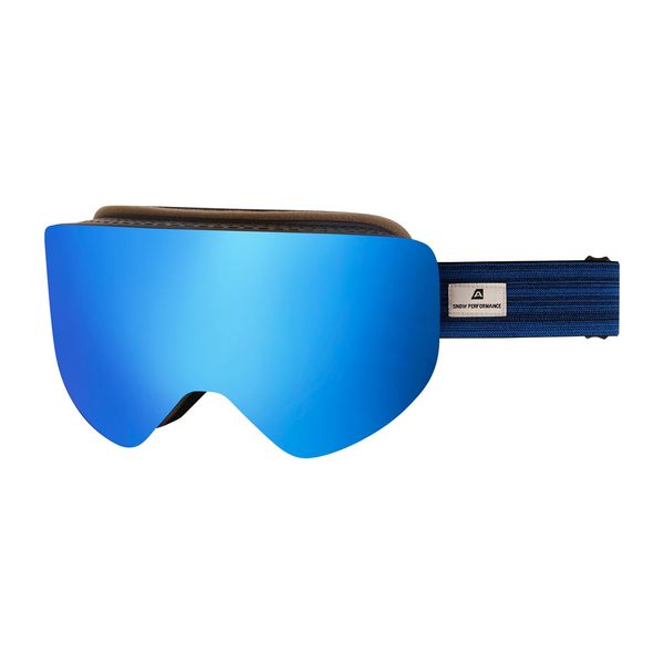 ALPINE PRO ALPINE PRO HELLQE electric blue lemonade ski goggles