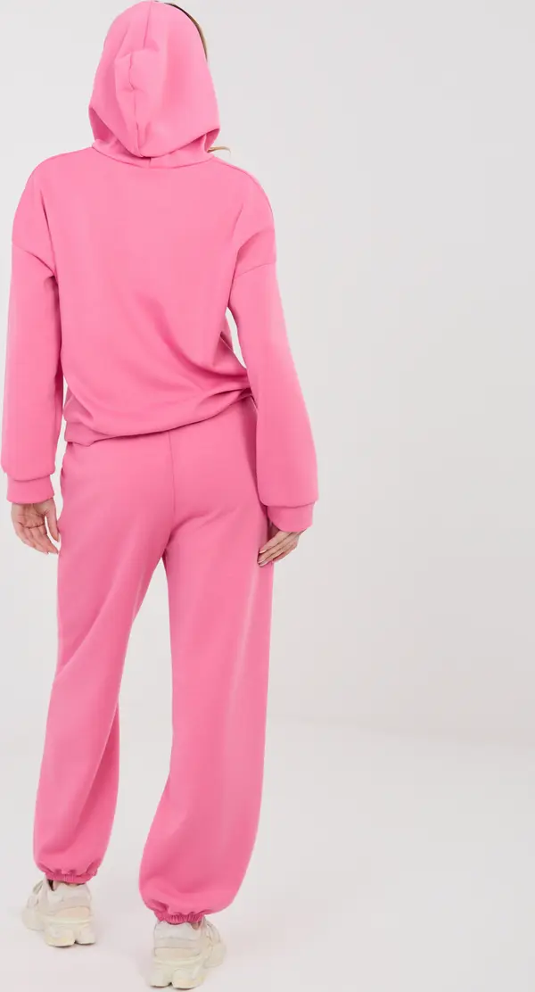 RUE PARIS Анцуг с качулка RUE PARIS, тъмно розов