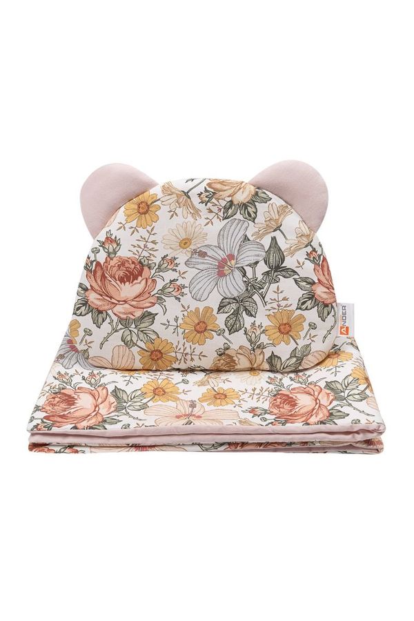 Ander Ander Kids's Quilt And Pillow Scarlett