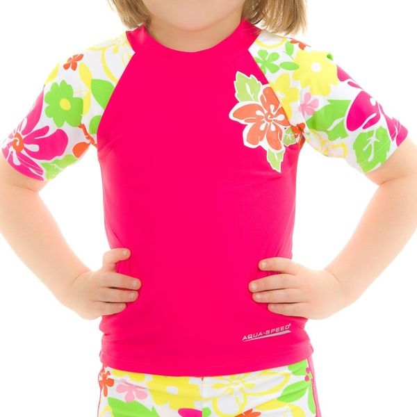 AQUA SPEED AQUA SPEED Kids's Beach T-Shirt Flower