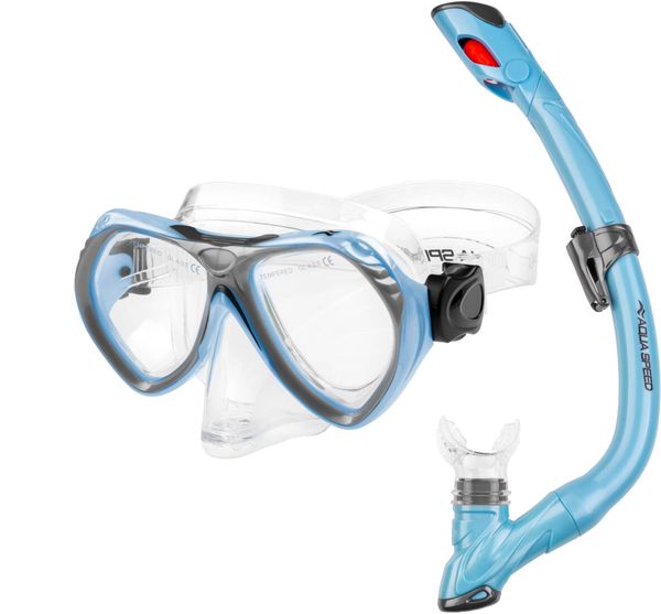 AQUA SPEED AQUA SPEED Kids's Diving Set Aura & Evo  Pattern 02