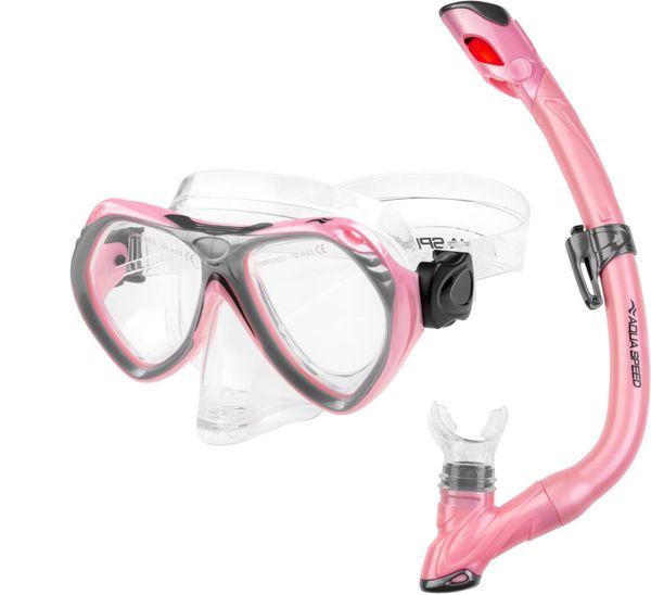 AQUA SPEED AQUA SPEED Kids's Diving Set Aura & Evo  Pattern 03
