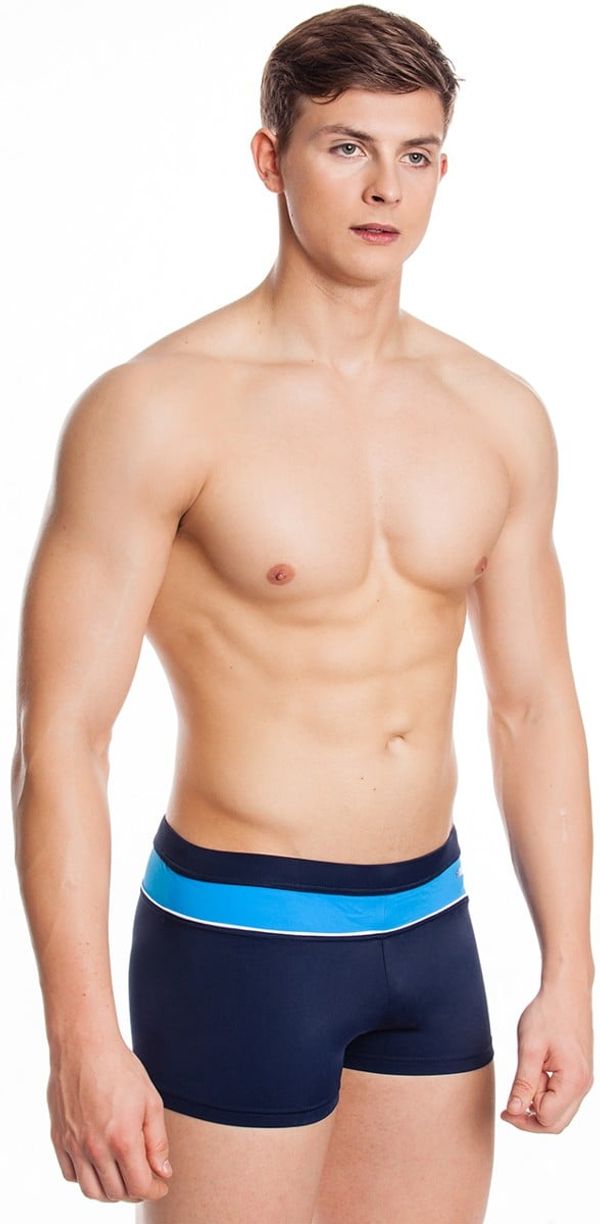 AQUA SPEED AQUA SPEED Man's Swimming Shorts Grant Navy Blue