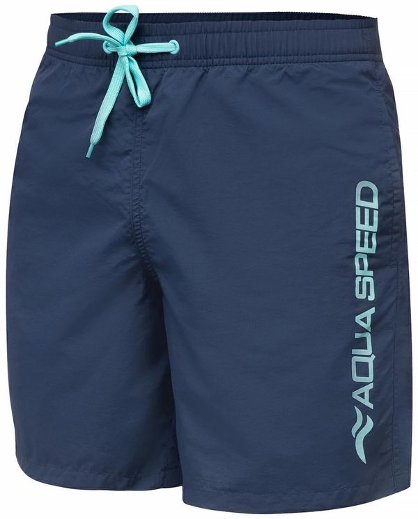 AQUA SPEED AQUA SPEED Man's Swimming Shorts Owen Navy Blue