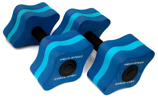 AQUA SPEED AQUA SPEED Unisex's Dumbbells For Aquafitness 167 Navy Blue/Blue