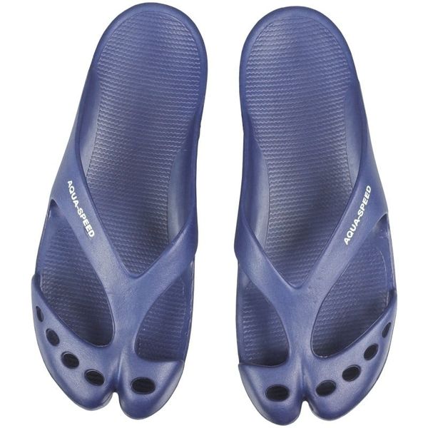 AQUA SPEED AQUA SPEED Unisex's Pool Slippers Alaska Navy Blue