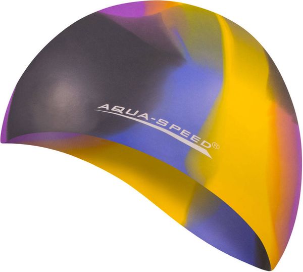 AQUA SPEED AQUA SPEED Unisex's Swimming Cap Bunt  Pattern 46