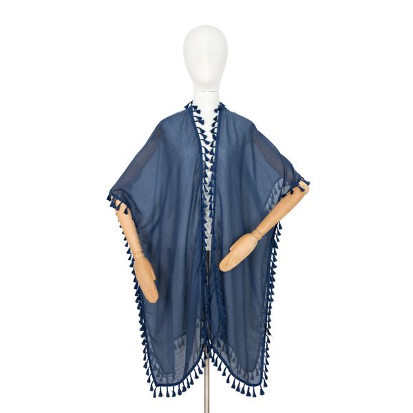 Art of Polo Art Of Polo Woman's Pareos Sz23181-3 Navy Blue