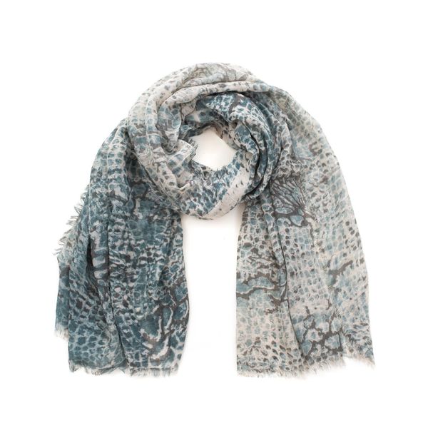 Art of Polo Art Of Polo Woman's Scarf Sz16302 Teal/Green