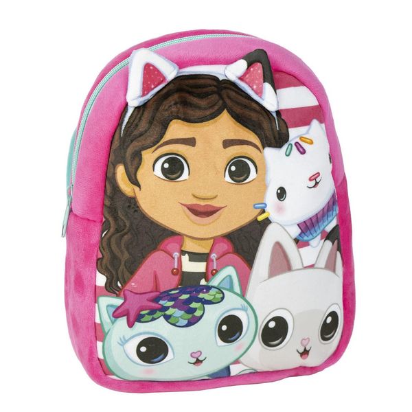 GABBY´S DOLLHOUSE BACKPACK KINDERGARTE CHARACTER TEDDY GABBY´S DOLLHOUSE