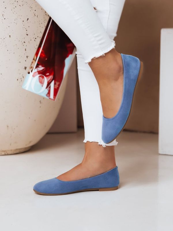 DStreet Baleriny damskie MINIMALL niebieskie Dstreet