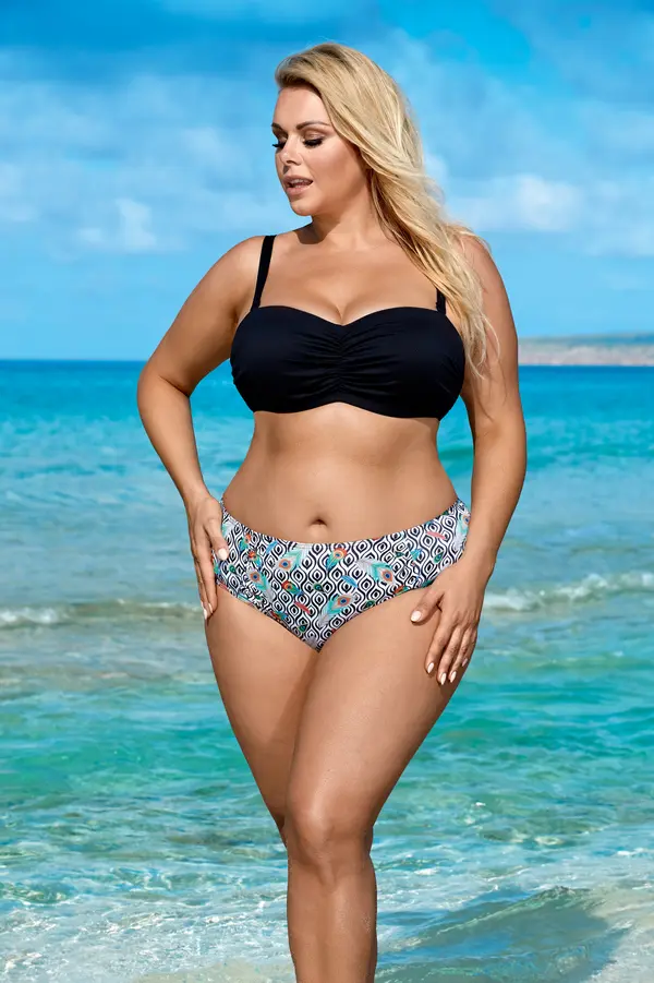 Lorin Бански от две части L2229/9 черно-зелен