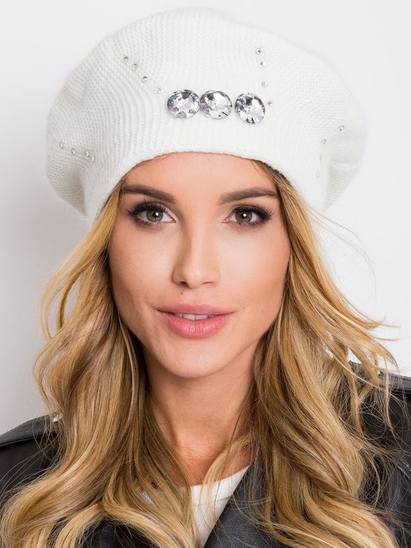 Fashionhunters Барета. Fashionhunters i523_AT-CZ-14050.42ecru