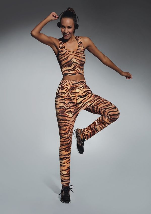 Bas Bleu Bas Bleu Дамски потник COOL прав крак и животински принт