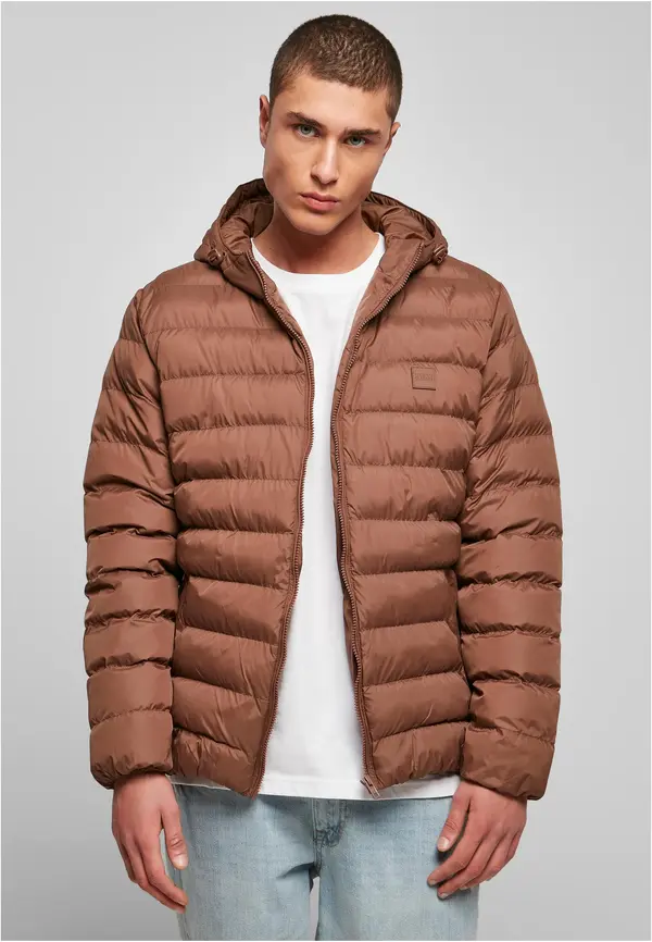 Urban Classics Basic Bubble Jacket Bark