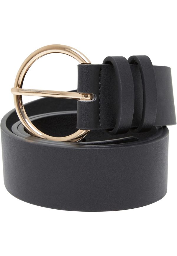 Urban Classics Basic PU Belt Black