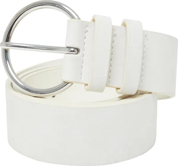 Urban Classics Basic Suede PU Belt cream