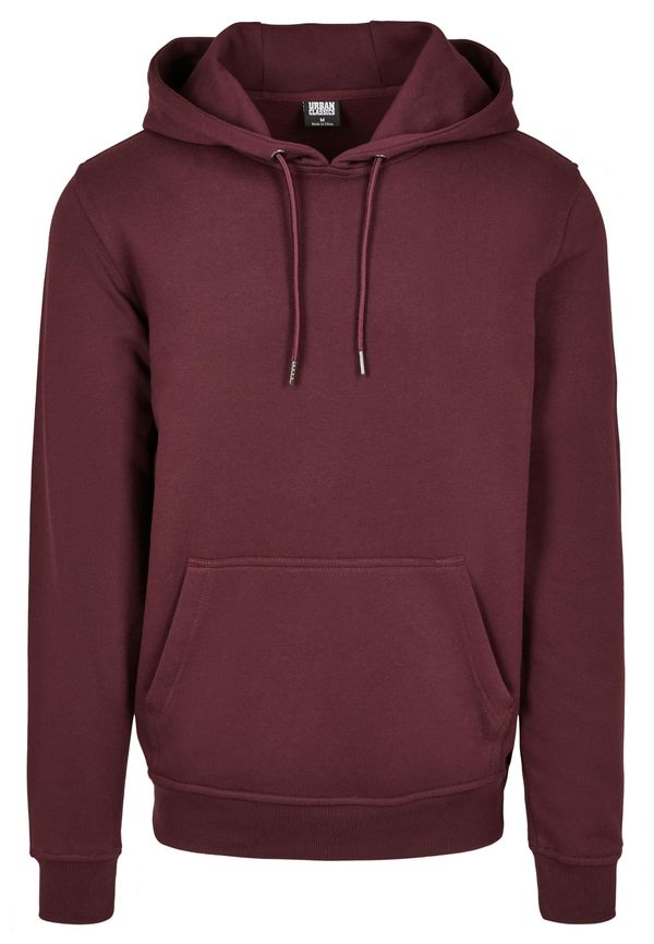 UC Men Basic Sweat Hoody redwine
