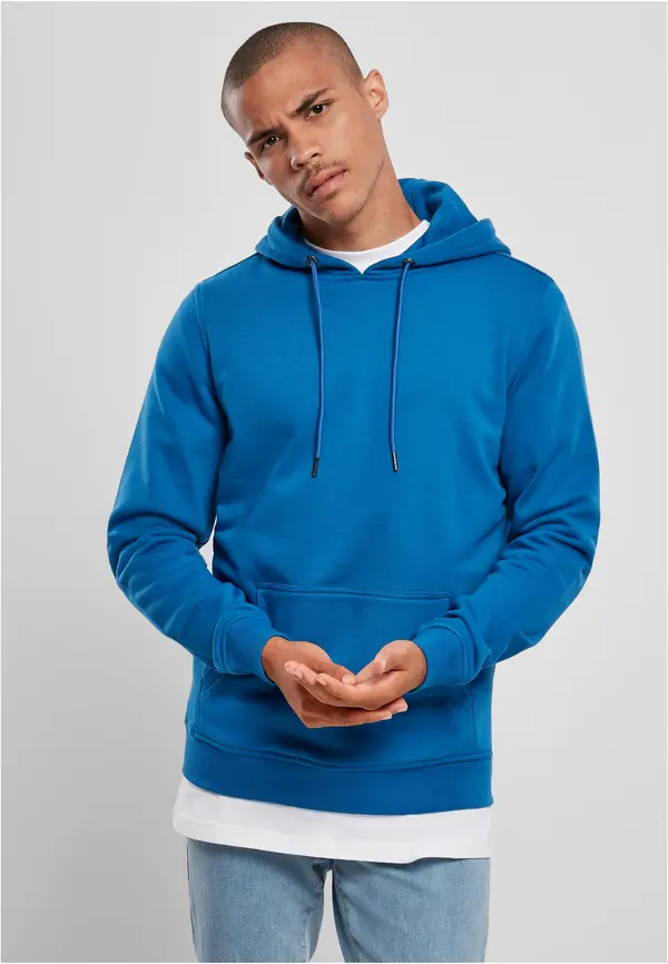 Urban Classics Basic Terry Hoody Sports Blue
