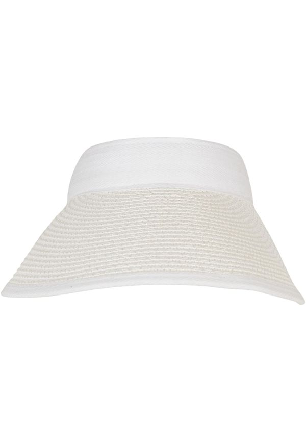 Urban Classics Accessoires Bast Visor logo white