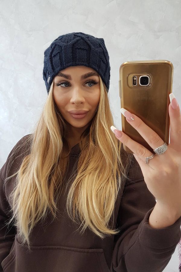 Kesi Beanie with fleece Sonia K201 dark blue