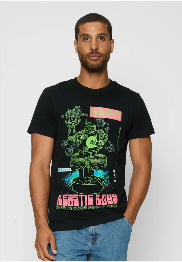 Merchcode Beastie Boys Robotic T-shirt Black