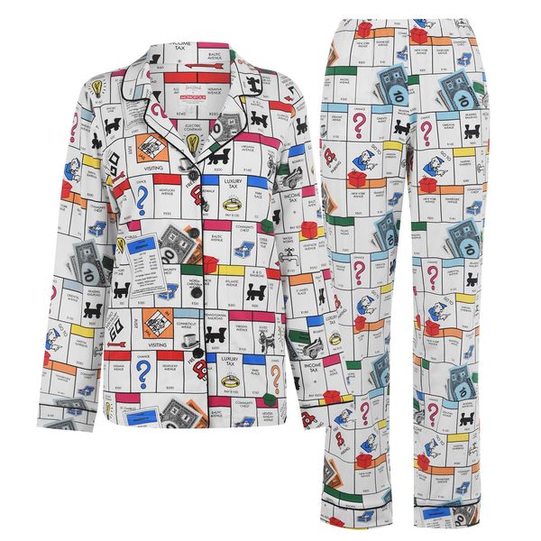 Bedhead Bedhead Monopoly Gameboard Pyjama Set