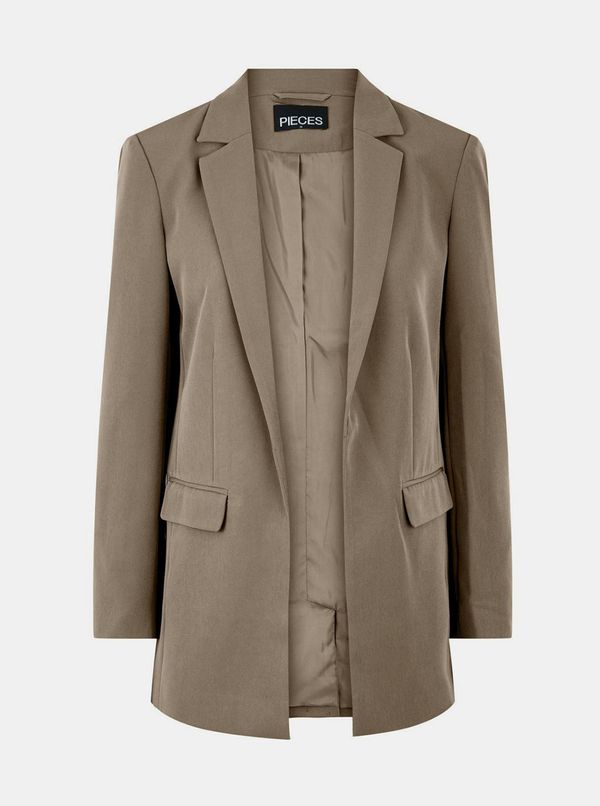 Pieces Beige Blazer Pieces Bossy - Women