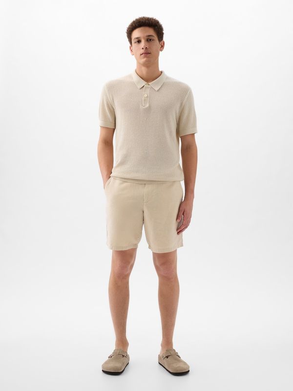 GAP Beige men's linen shorts GAP
