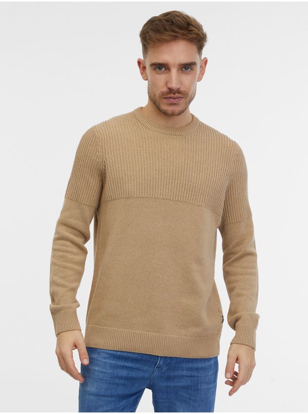Only Beige men's sweater ONLY & SONS Al - Men