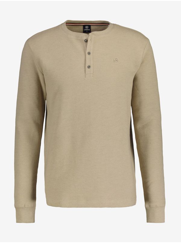 Lerros Beige men's T-shirt LERROS - Men's