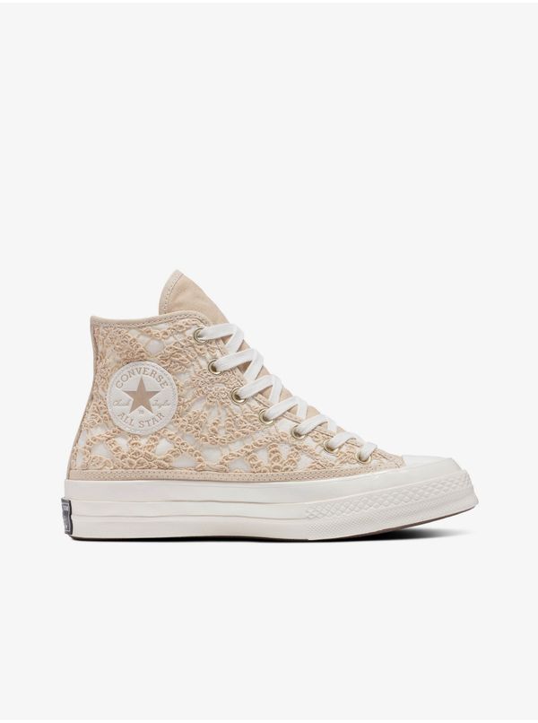 Converse Beige Women's Ankle Sneakers Converse Chuck 70 - Women