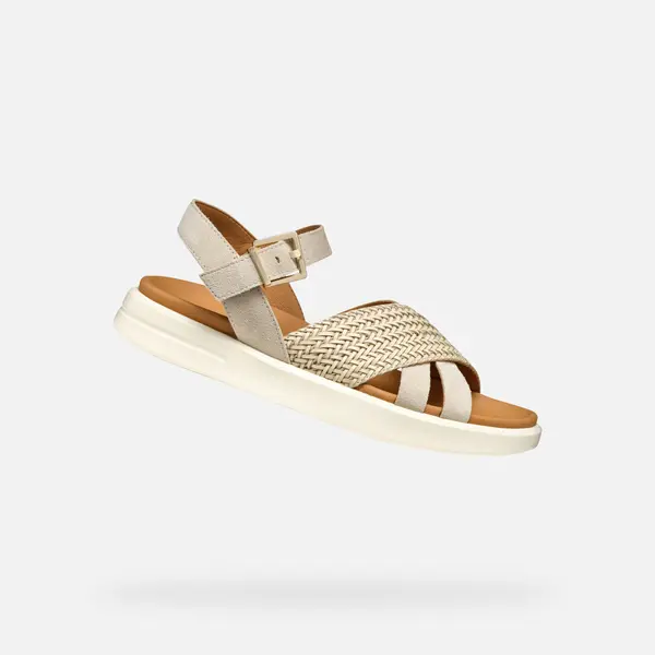 GEOX Beige women's sandals Geox XAN2S - Women's