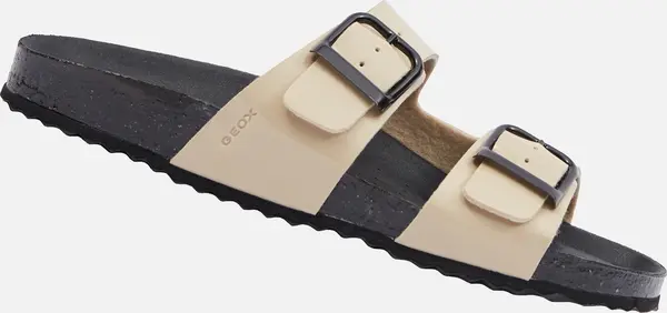 GEOX Beige women's slippers Geox Brionia R - Women's